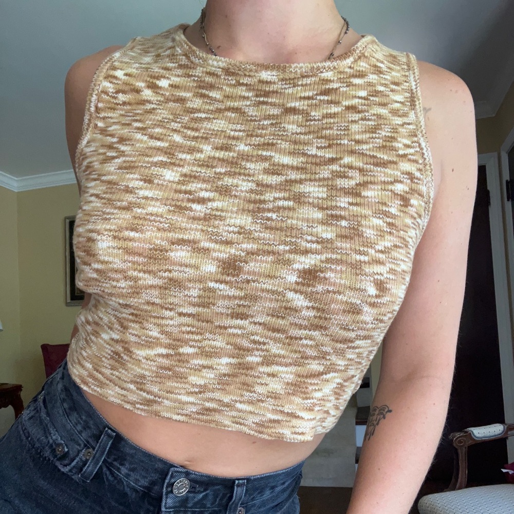 Lelis Cropped Sweater Tank
